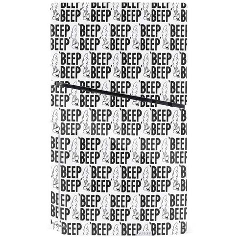 Looney Tunes Road Runner Beep Grid PS5 Slim Disk Console Skin