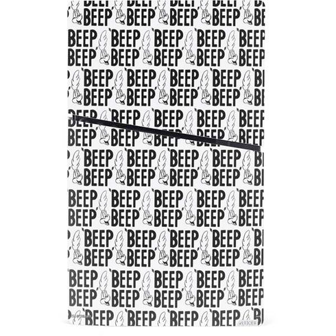 Looney Tunes Road Runner Beep Grid PS5 Slim Digital Edition Console Skin