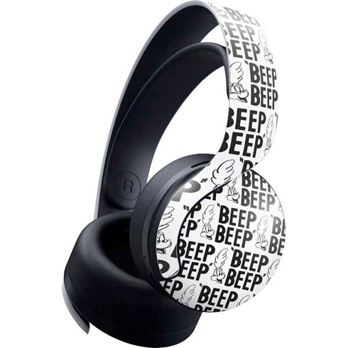 Looney Tunes Road Runner Beep Grid PULSE 3D Wireless Headset for PS5 Skin