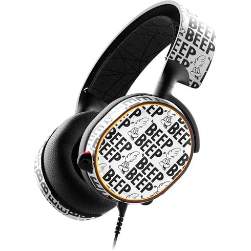Looney Tunes Road Runner Beep Grid SteelSeries Arctis 5 Skin
