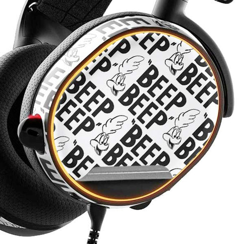 Looney Tunes Road Runner Beep Grid SteelSeries Arctis 5 Skin