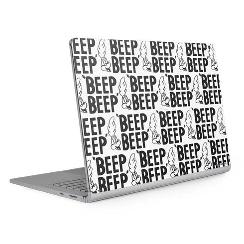 Looney Tunes Road Runner Beep Grid Surface Book 2 15in Skin