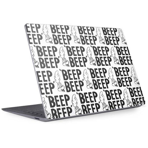 Looney Tunes Road Runner Beep Grid Surface Laptop 3 13.5in Skin
