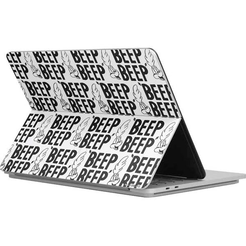 Looney Tunes Road Runner Beep Grid Surface Laptop Studio Skin