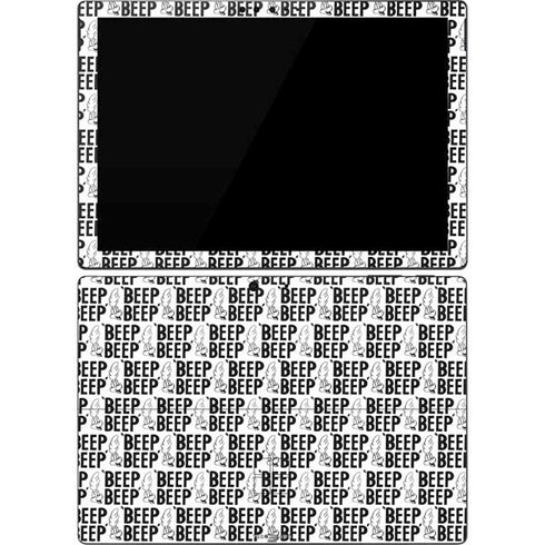 Looney Tunes Road Runner Beep Grid Surface Pro 7 Skin