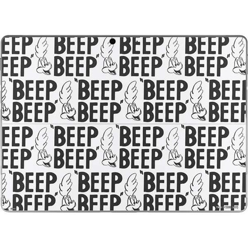 Looney Tunes Road Runner Beep Grid Surface Pro 9 Skin