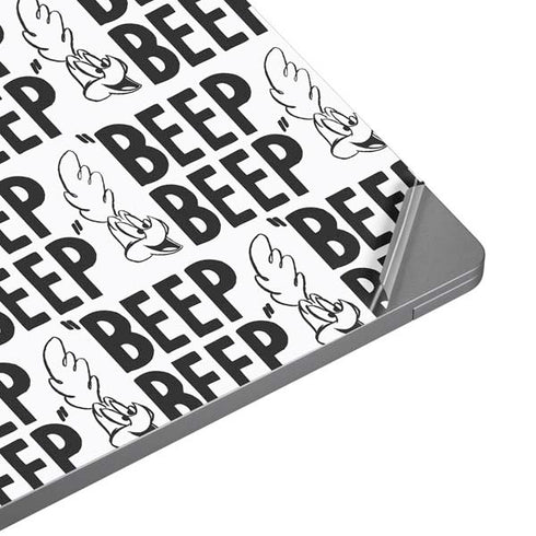 Looney Tunes Road Runner Beep Grid Universal Laptop 11in (8.8 x 6.2in) Skin