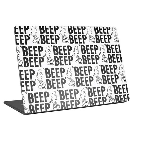 Looney Tunes Road Runner Beep Grid Universal Laptop 15in (12.2 x 8.8in) Skin