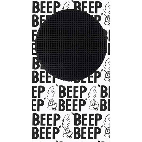 Looney Tunes Road Runner Beep Grid Xbox Series S Skins