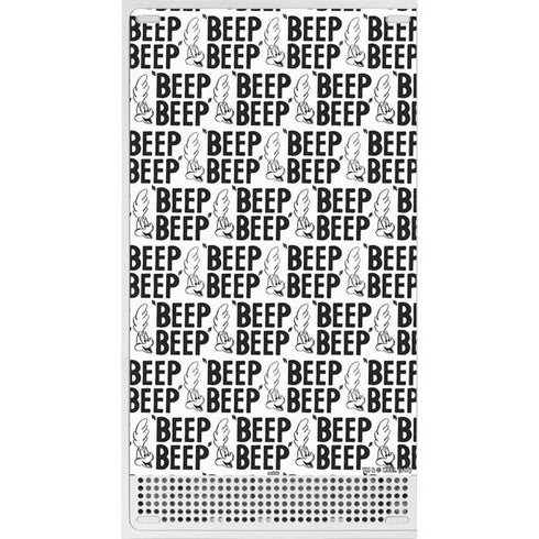 Looney Tunes Road Runner Beep Grid Xbox Series S Skins