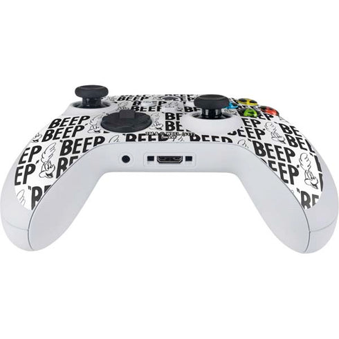 Looney Tunes Road Runner Beep Grid Xbox Series S Controller Skin