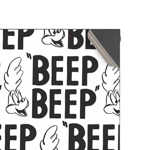 Looney Tunes Road Runner Beep Grid Xbox Series X Console Skin