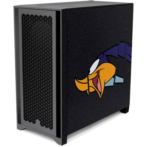 Looney Tunes Road Runner Sliced Corsair 4000D Tempered Glass Mid-Tower ATX Case Skin