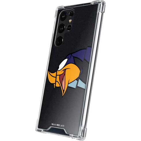 Looney Tunes Road Runner Sliced Galaxy S22 Ultra Clear Case