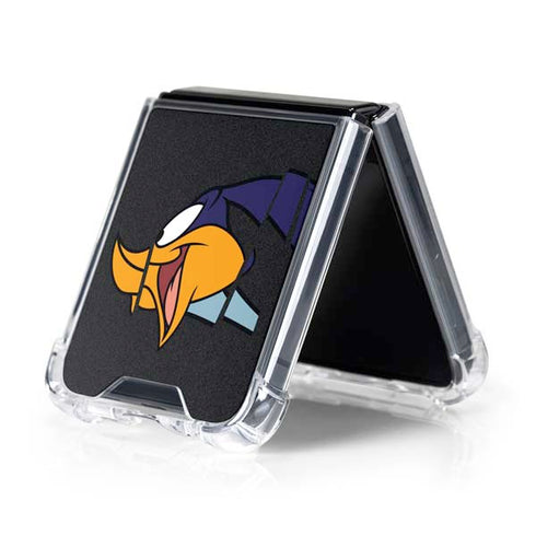 Looney Tunes Road Runner Sliced Galaxy Z Flip5 5G Clear Case
