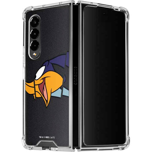 Looney Tunes Road Runner Sliced Galaxy Z Fold4 5G Clear Case