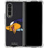 Looney Tunes Road Runner Sliced Galaxy Z Fold4 5G Clear Case