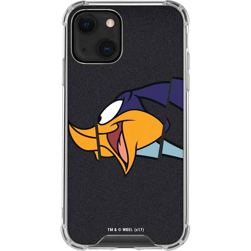 Looney Tunes Road Runner Sliced iPhone 14 Plus Clear Case