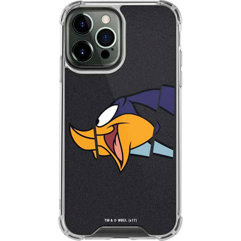 Looney Tunes Road Runner Sliced iPhone 15 Pro Max Clear Case