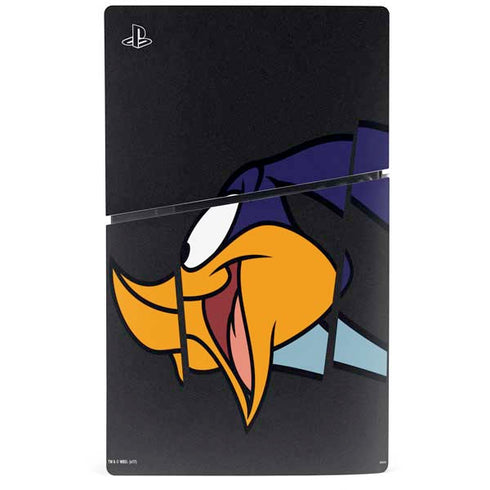 Looney Tunes Road Runner Sliced PS5 Slim Disk Console Skin