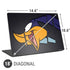 Looney Tunes Road Runner Sliced Universal Laptop 18in (14.6 x 10.6in) Skin