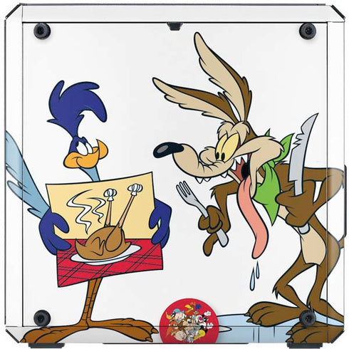 Looney Tunes Road Runner Wile E Coyote Food Cooler Master MasterBox Q300L Mini Tower Skin
