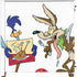 Looney Tunes Road Runner Wile E Coyote Food Corsair 4000D Tempered Glass Mid-Tower ATX Case Skin