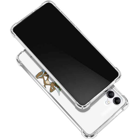 Looney Tunes Road Runner Wile E Coyote Food Galaxy A15 5G Clear Case