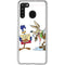 Looney Tunes Road Runner Wile E Coyote Food Galaxy A21 Clear Case