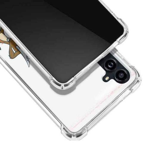 Looney Tunes Road Runner Wile E Coyote Food Galaxy A54 5G Clear Case