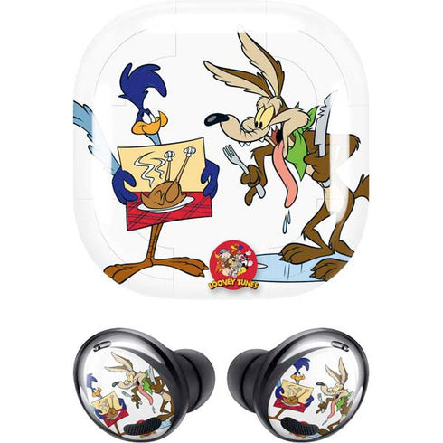 Looney Tunes Road Runner Wile E Coyote Food Galaxy Buds Pro Skin