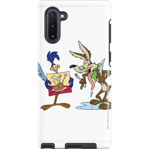 Looney Tunes Road Runner Wile E Coyote Food Galaxy Note 10 Pro Case