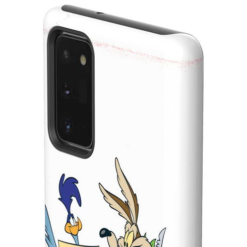 Looney Tunes Road Runner Wile E Coyote Food Galaxy Note20 5G Pro Case