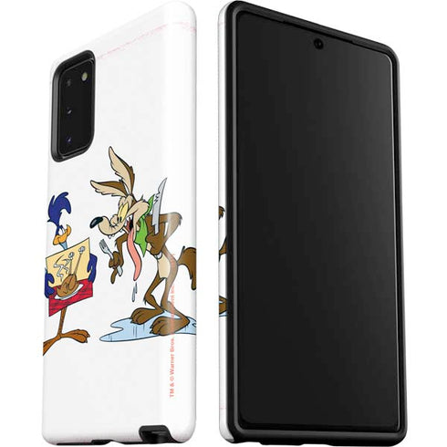 Looney Tunes Road Runner Wile E Coyote Food Galaxy Note20 5G Pro Case