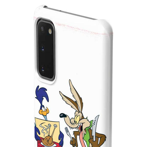 Looney Tunes Road Runner Wile E Coyote Food Galaxy S20 Lite Case