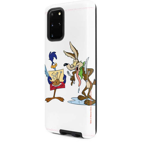 Looney Tunes Road Runner Wile E Coyote Food Galaxy S20 Plus Pro Case