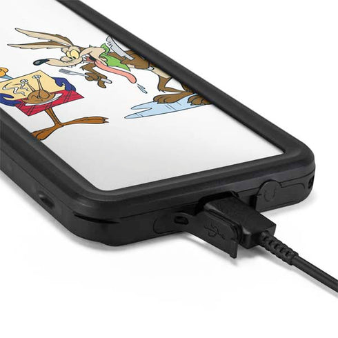 Looney Tunes Road Runner Wile E Coyote Food Galaxy S20 Waterproof Case