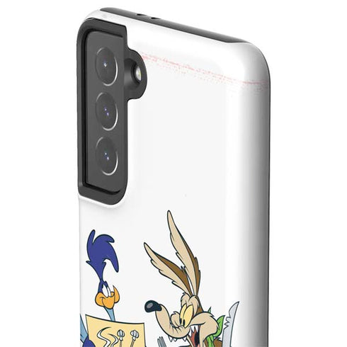 Looney Tunes Road Runner Wile E Coyote Food Galaxy S21 5G Pro Case
