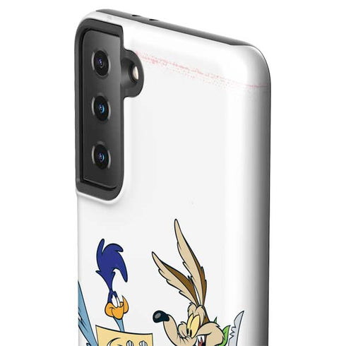 Looney Tunes Road Runner Wile E Coyote Food Galaxy S21 Plus 5G Pro Case