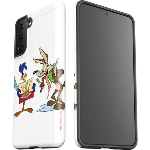 Looney Tunes Road Runner Wile E Coyote Food Galaxy S21 Plus 5G Pro Case