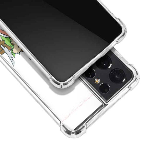 Looney Tunes Road Runner Wile E Coyote Food Galaxy S21 Ultra 5G Clear Case