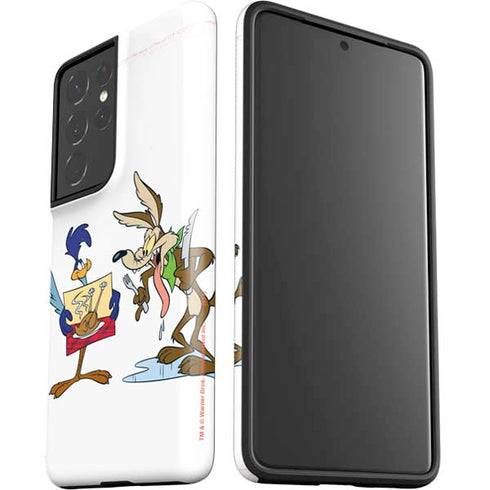 Looney Tunes Road Runner Wile E Coyote Food Galaxy S21 Ultra 5G Pro Case