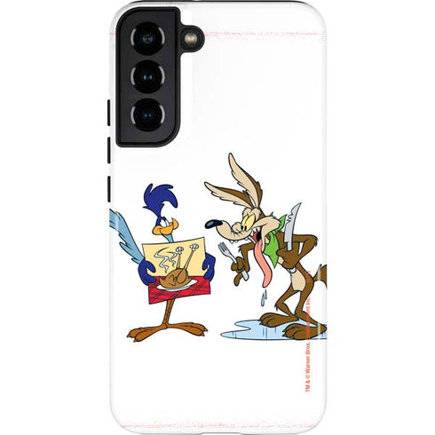 Looney Tunes Road Runner Wile E Coyote Food Galaxy S22 Plus Pro Case
