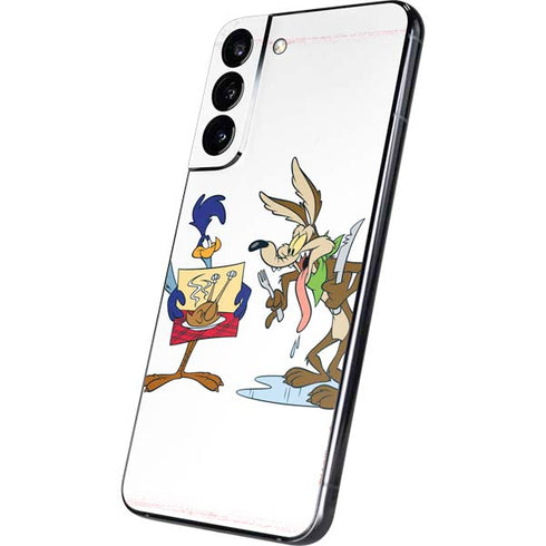 Looney Tunes Road Runner Wile E Coyote Food Galaxy S22 Plus Skin