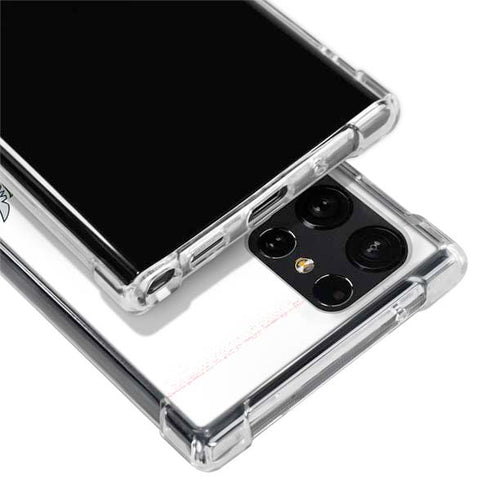 Looney Tunes Road Runner Wile E Coyote Food Galaxy S22 Ultra Clear Case