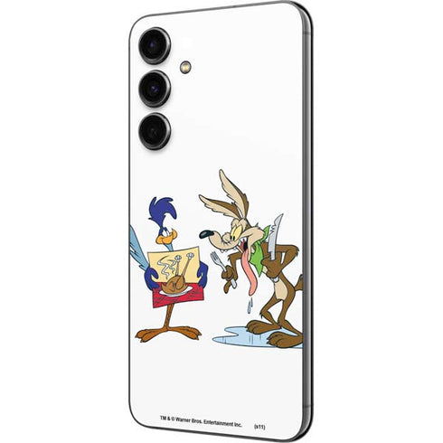 Looney Tunes Road Runner Wile E Coyote Food Galaxy S23 FE Skin