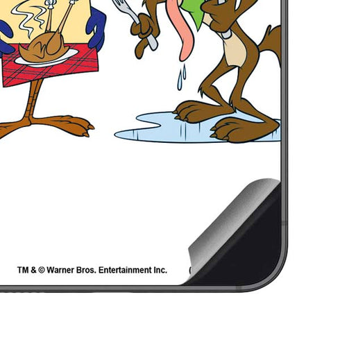 Looney Tunes Road Runner Wile E Coyote Food Galaxy S23 FE Skin