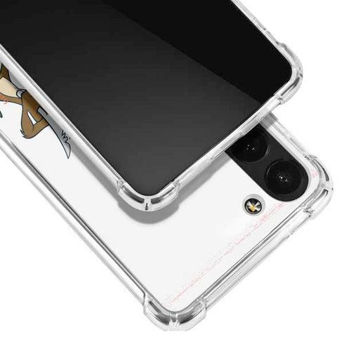 Looney Tunes Road Runner Wile E Coyote Food Galaxy S23 Plus Clear Case