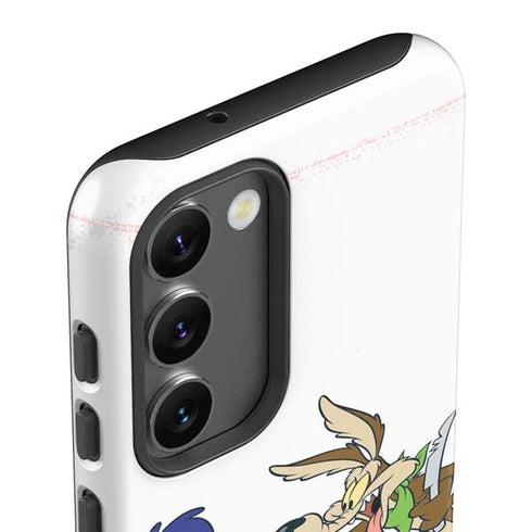Looney Tunes Road Runner Wile E Coyote Food Galaxy S23 Plus Pro Case