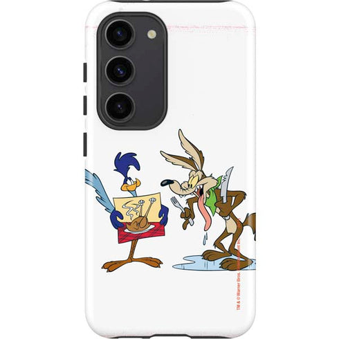 Looney Tunes Road Runner Wile E Coyote Food Galaxy S23 Pro Case